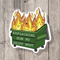 explaining how my shift rent sticker