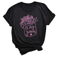 teaching is my jam t-shirt