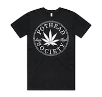 a black t - shirt with the word'foothead society'on it