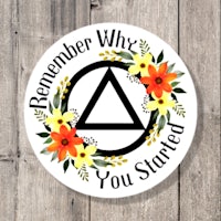 remember why you started sticker
