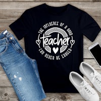 the influence of a good teacher unisex t-shirt