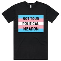 not your political weapon t-shirt