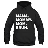 mama mommy mom brush hoodie